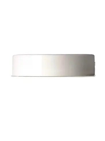 1 oz Clear Glass Straight Sided Round Jar With Smooth White Lid - (160 - 16,000 Count)