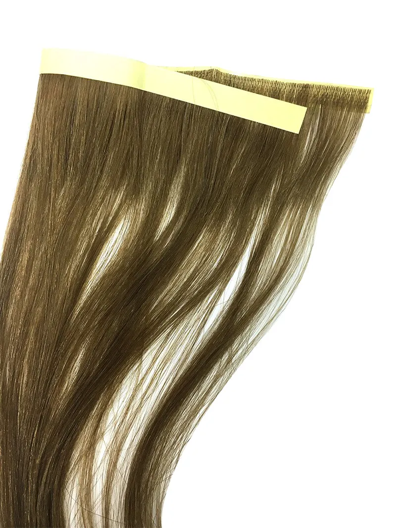 1 Pc Skin Weft Silky Straight Human Hair Extensions 14"