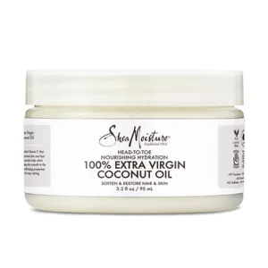 100% Coconut Oil Jar 3.5oz by SHEA MOISTURE