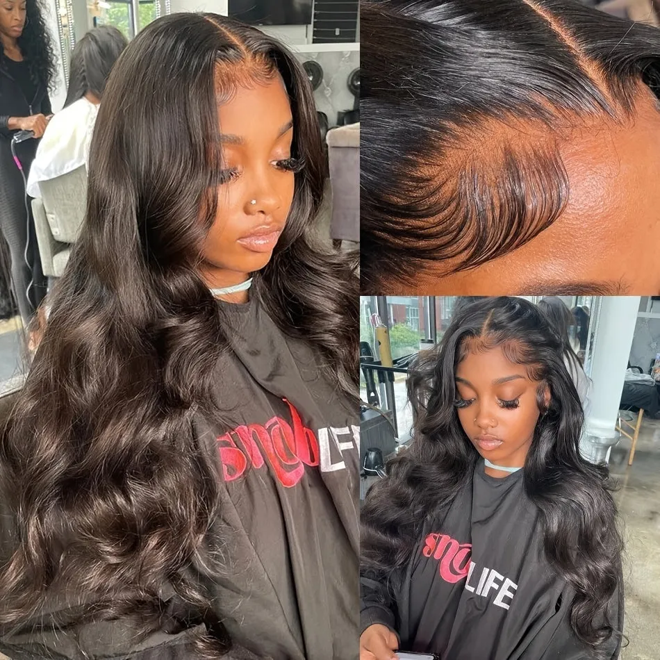 150% Density 13x4 Lace Front Human Hair Wigs Body Wave Lace Front Wig For Women Brazilian Remy Human Hair Wig