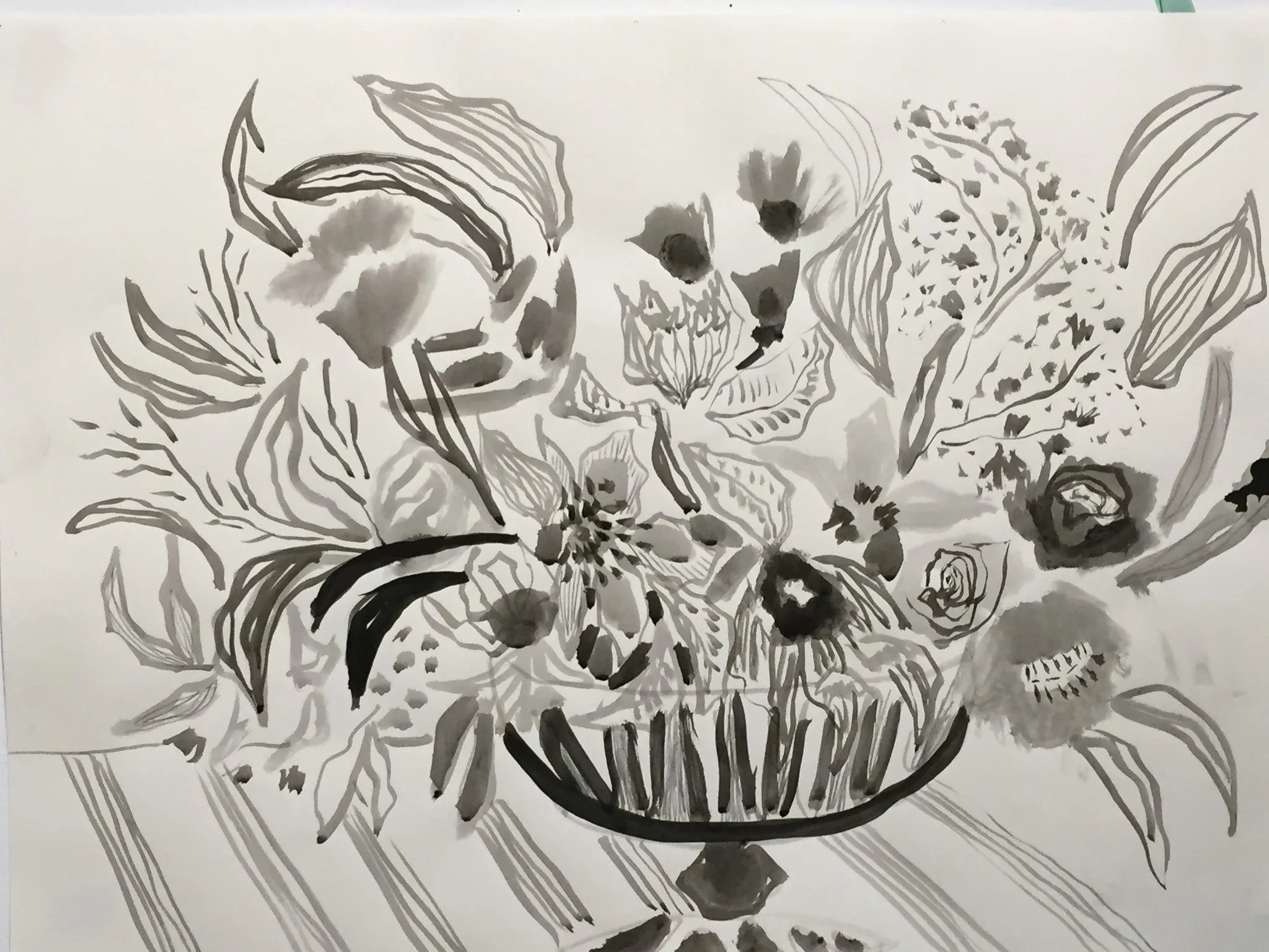 18X24 FLOWERS FOR CHARLOTTE