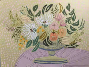 18X24 FLOWERS FOR SHELLY