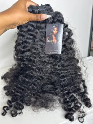 (2) 12" LHS Burma Goddess Curl Bundle Set