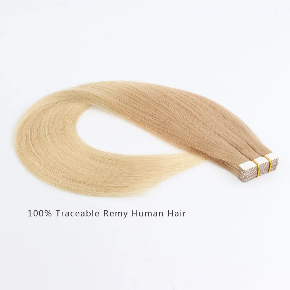 20 Inch Hair Extensions | Remy Hair Tape In Human Hair Extensions