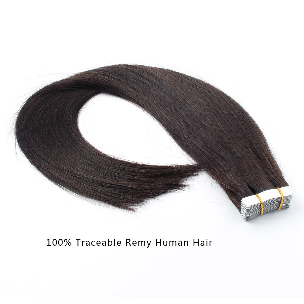 20 Inch Hair Extensions | Remy Hair Tape In Human Hair Extensions