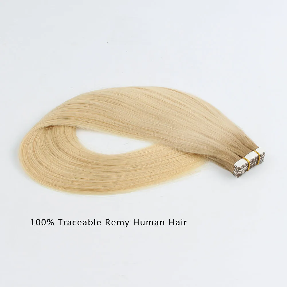 20 Inch Hair Extensions | Remy Hair Tape In Human Hair Extensions