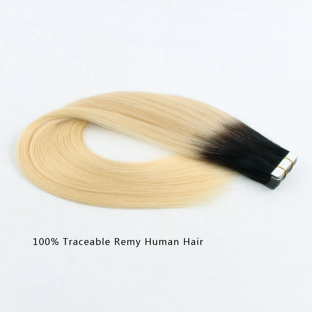20 Inch Hair Extensions | Remy Hair Tape In Human Hair Extensions