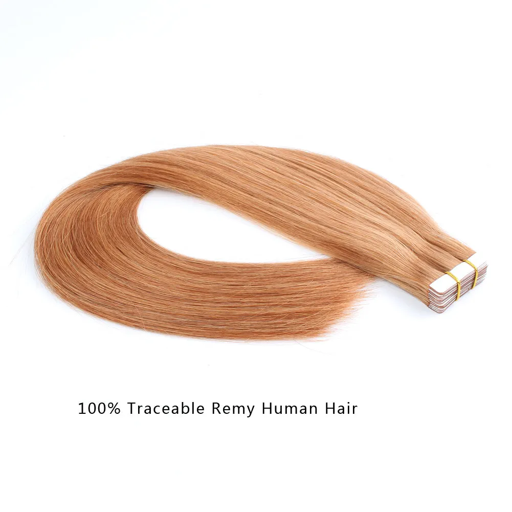 20 Inch Hair Extensions | Remy Hair Tape In Human Hair Extensions