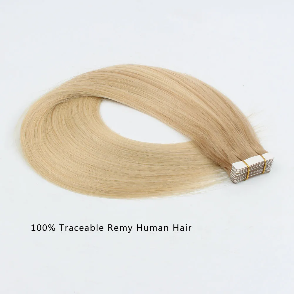 20 Inch Hair Extensions | Remy Hair Tape In Human Hair Extensions