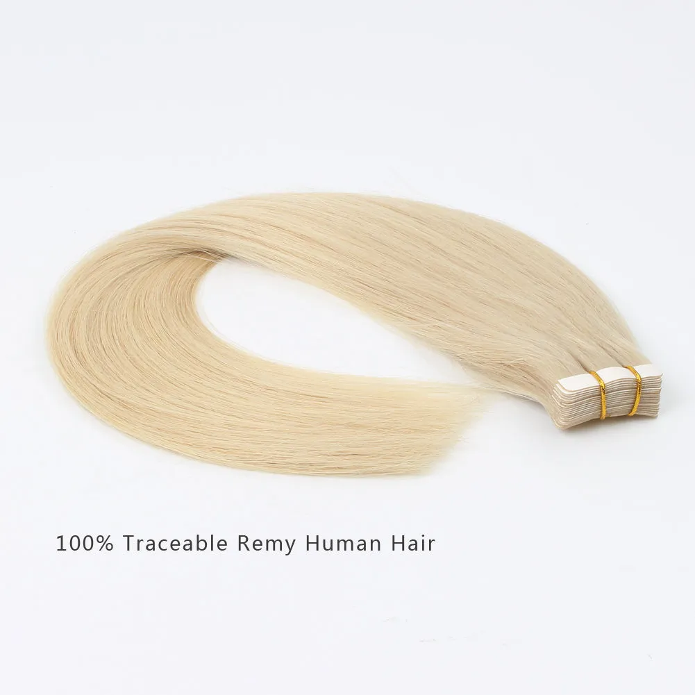 20 Inch Hair Extensions | Remy Hair Tape In Human Hair Extensions