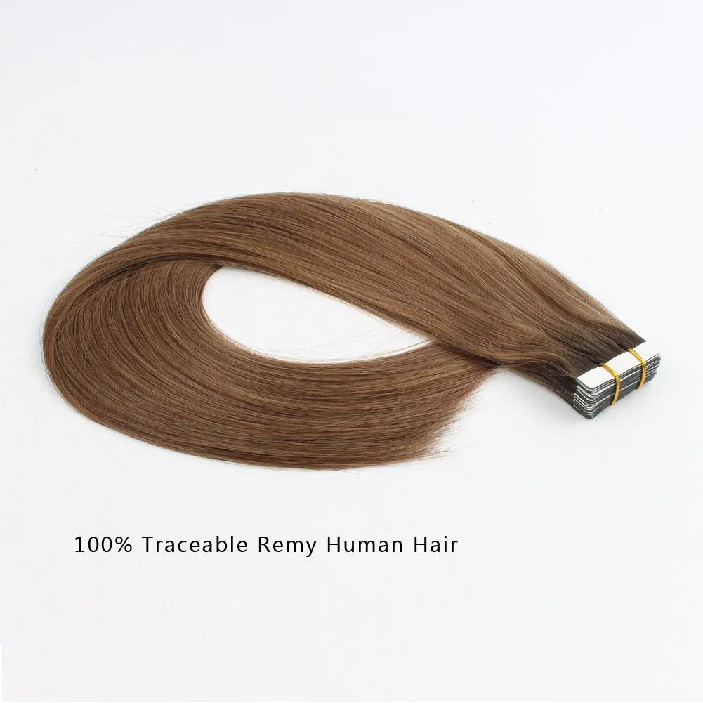 20 Inch Hair Extensions | Remy Hair Tape In Human Hair Extensions