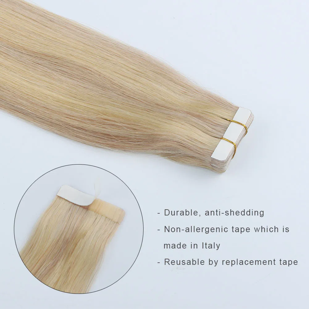 20 Inch Hair Extensions | Remy Hair Tape In Human Hair Extensions
