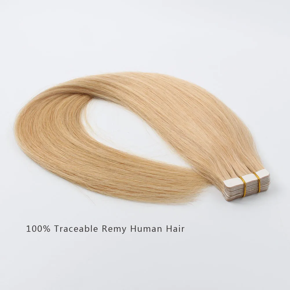 20 Inch Hair Extensions | Remy Hair Tape In Human Hair Extensions