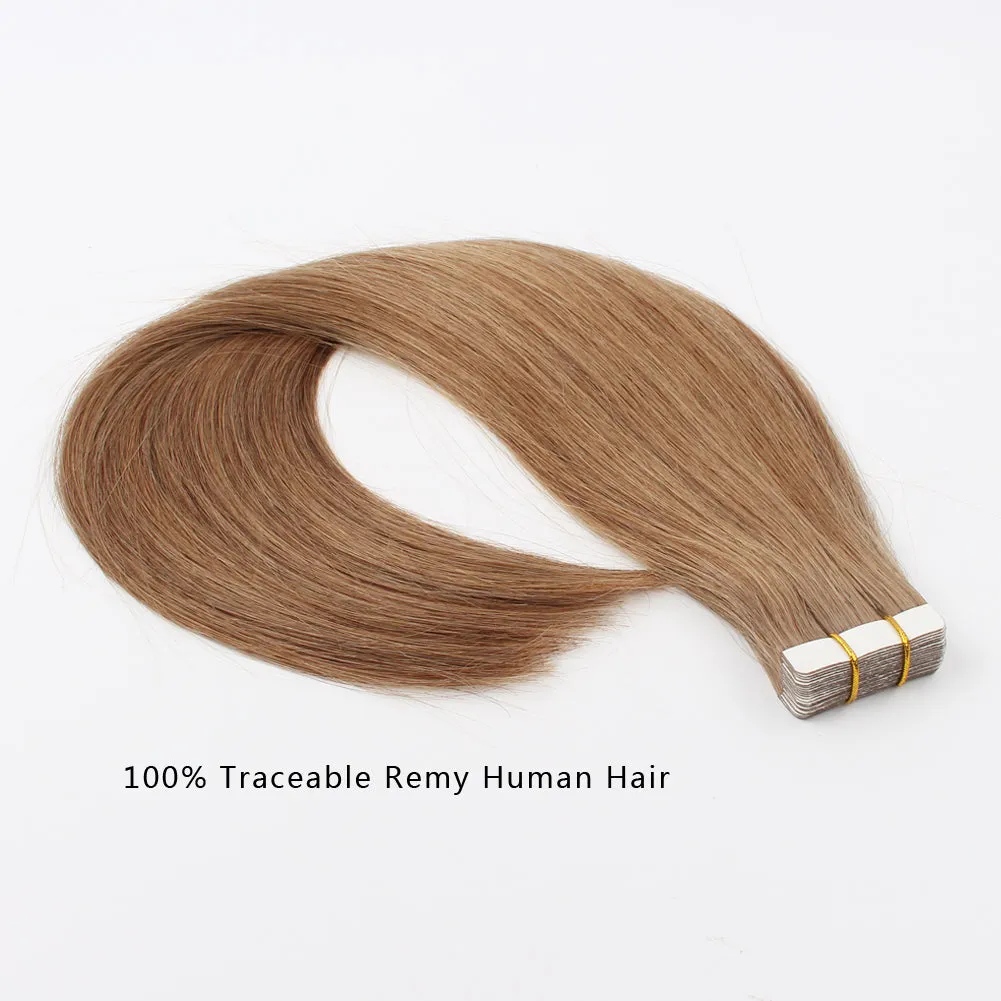 20 Inch Hair Extensions | Remy Hair Tape In Human Hair Extensions