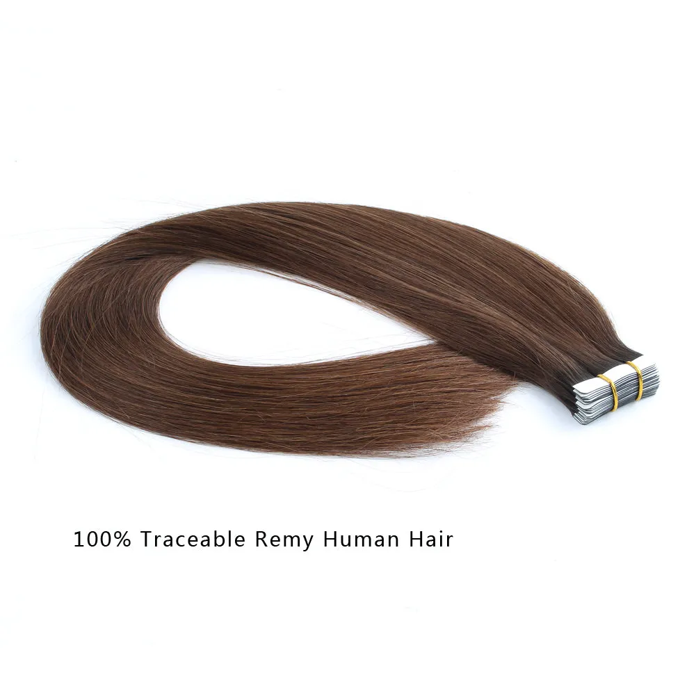 20 Inch Hair Extensions | Remy Hair Tape In Human Hair Extensions