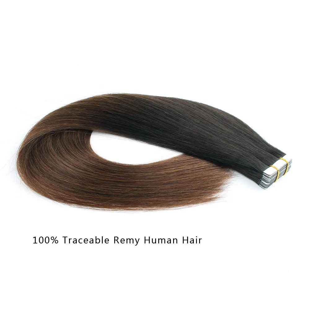 20 Inch Hair Extensions | Remy Hair Tape In Human Hair Extensions