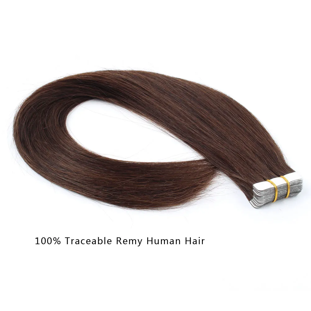 20 Inch Hair Extensions | Remy Hair Tape In Human Hair Extensions