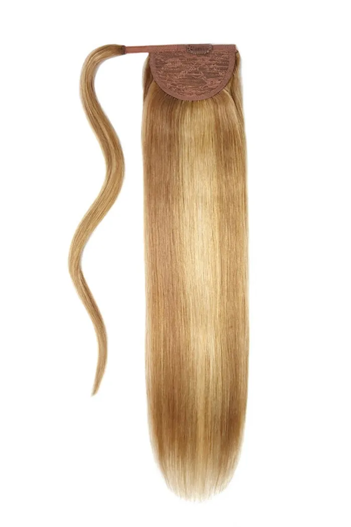 20" Classic Straight Up Wrap Around Ponytail Extension