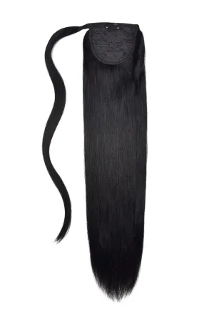 20" Classic Straight Up Wrap Around Ponytail Extension