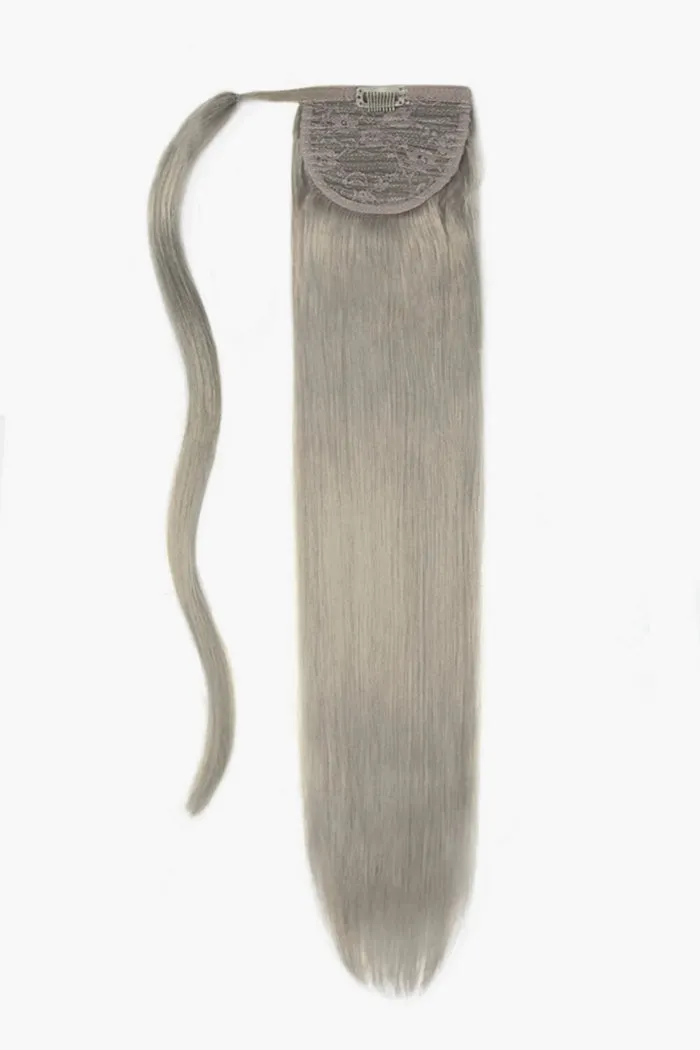 20" Classic Straight Up Wrap Around Ponytail Extension
