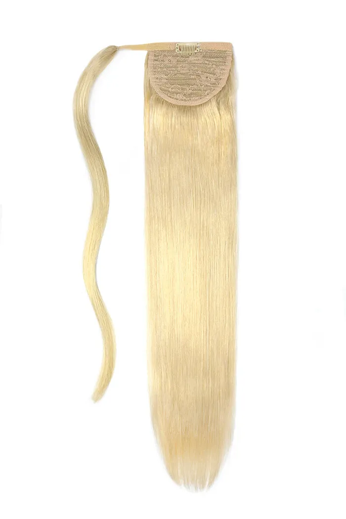 20" Classic Straight Up Wrap Around Ponytail Extension