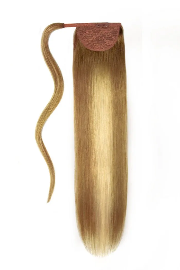 20" Classic Straight Up Wrap Around Ponytail Extension