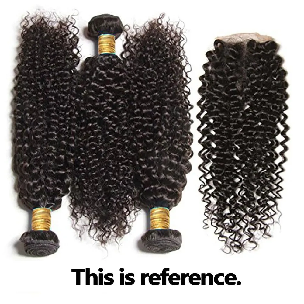 3 Bundles 8"10"12" with 4x4 Lace Closure 12" Short Virgin Hair deal