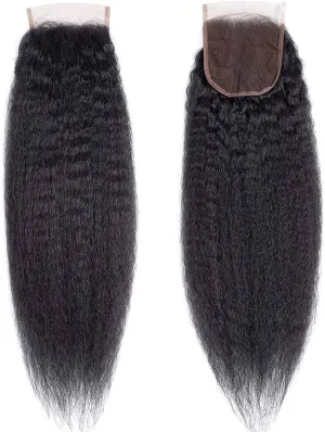 4x4 HD Kinky Straight Closure