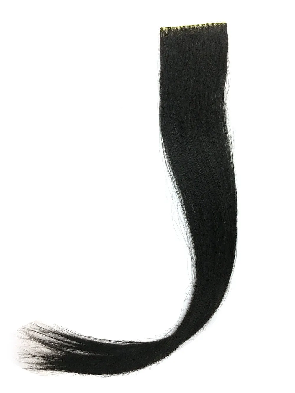 6 Pcs Skin Weft Yaki Straight Human Hair Extensions 14"