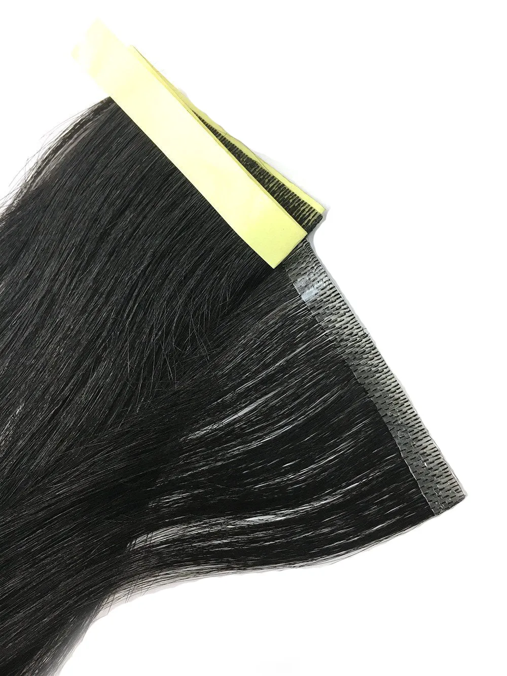 6 Pcs Skin Weft Yaki Straight Human Hair Extensions 18"