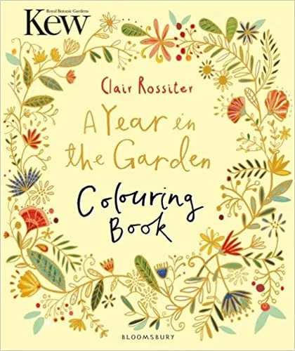 A Year in the Garden Colouring Book