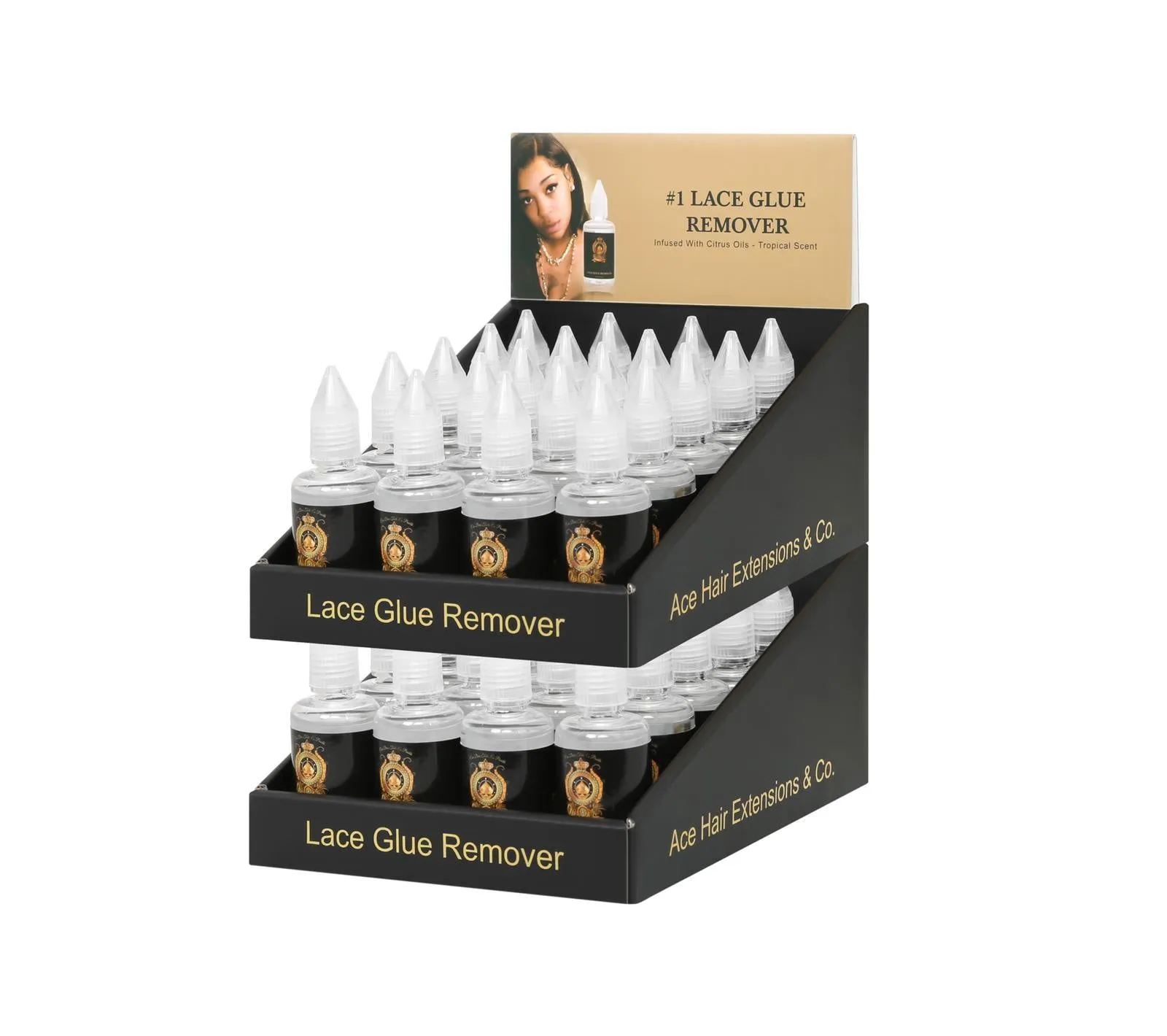 Ace Lace Glue Remover Wholesale Display 20pcs