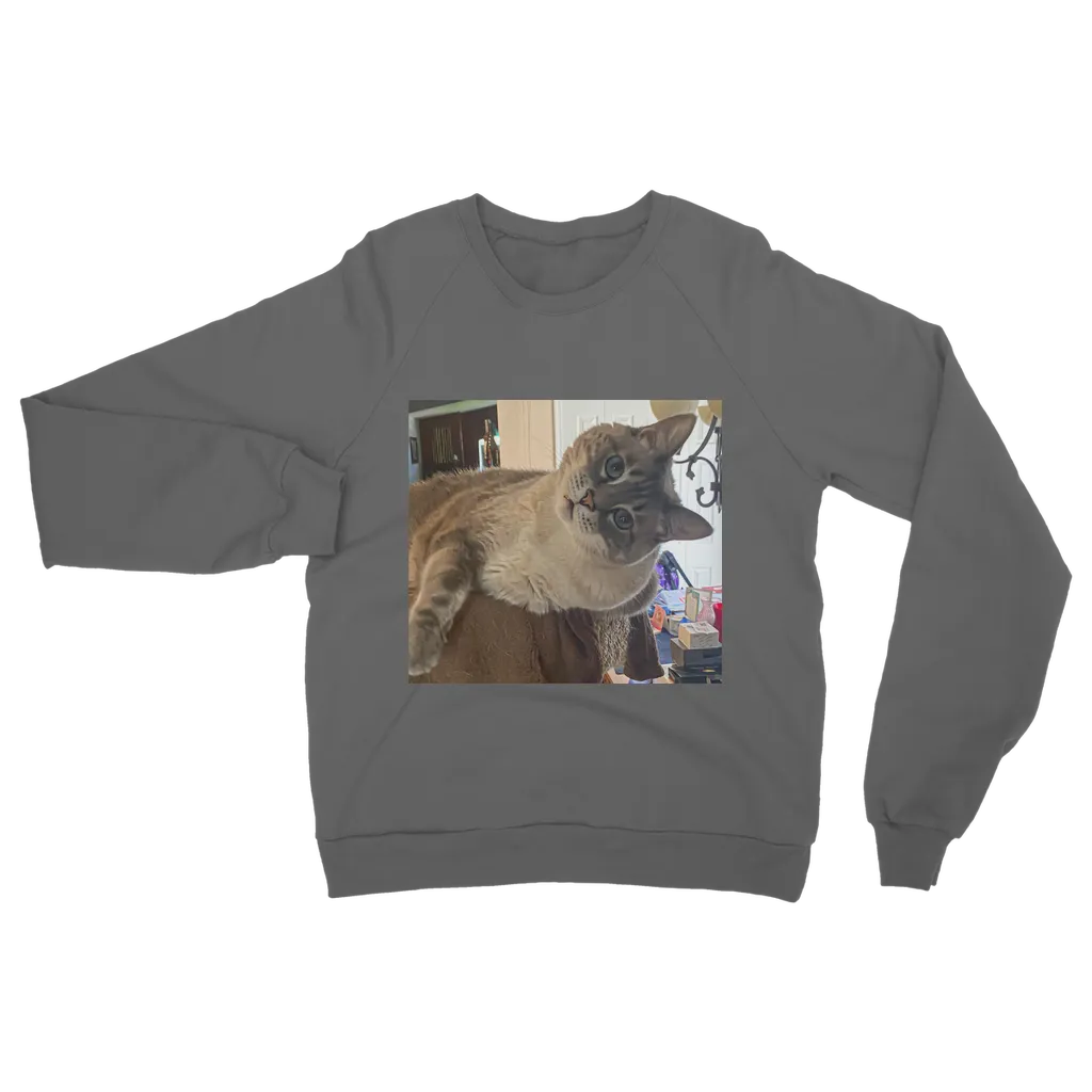 Adult Sweatshirt Unisex - Siamese Cat - Rescue Pets - Chena