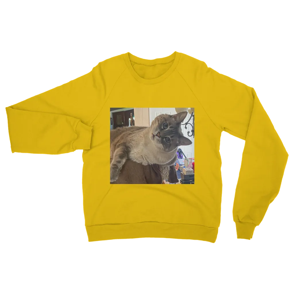 Adult Sweatshirt Unisex - Siamese Cat - Rescue Pets - Chena
