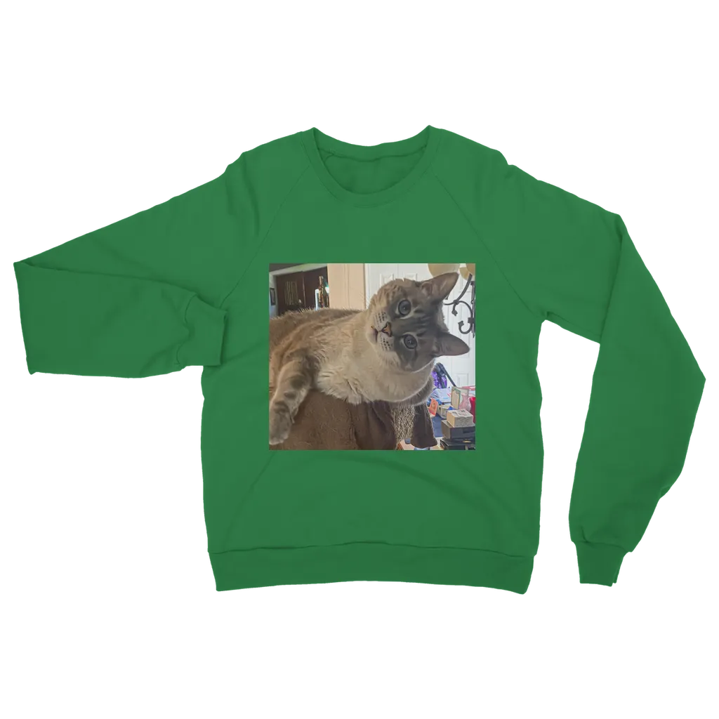 Adult Sweatshirt Unisex - Siamese Cat - Rescue Pets - Chena