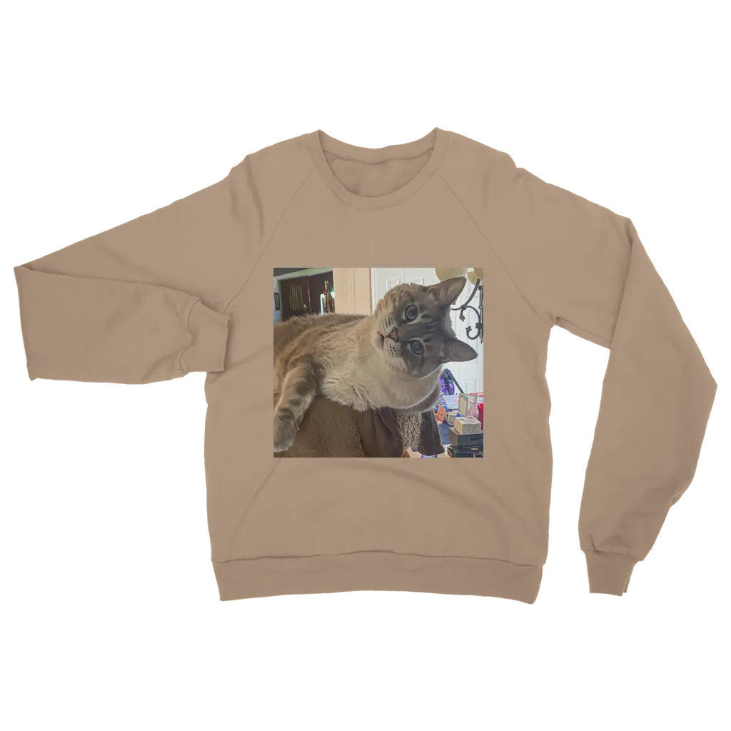 Adult Sweatshirt Unisex - Siamese Cat - Rescue Pets - Chena