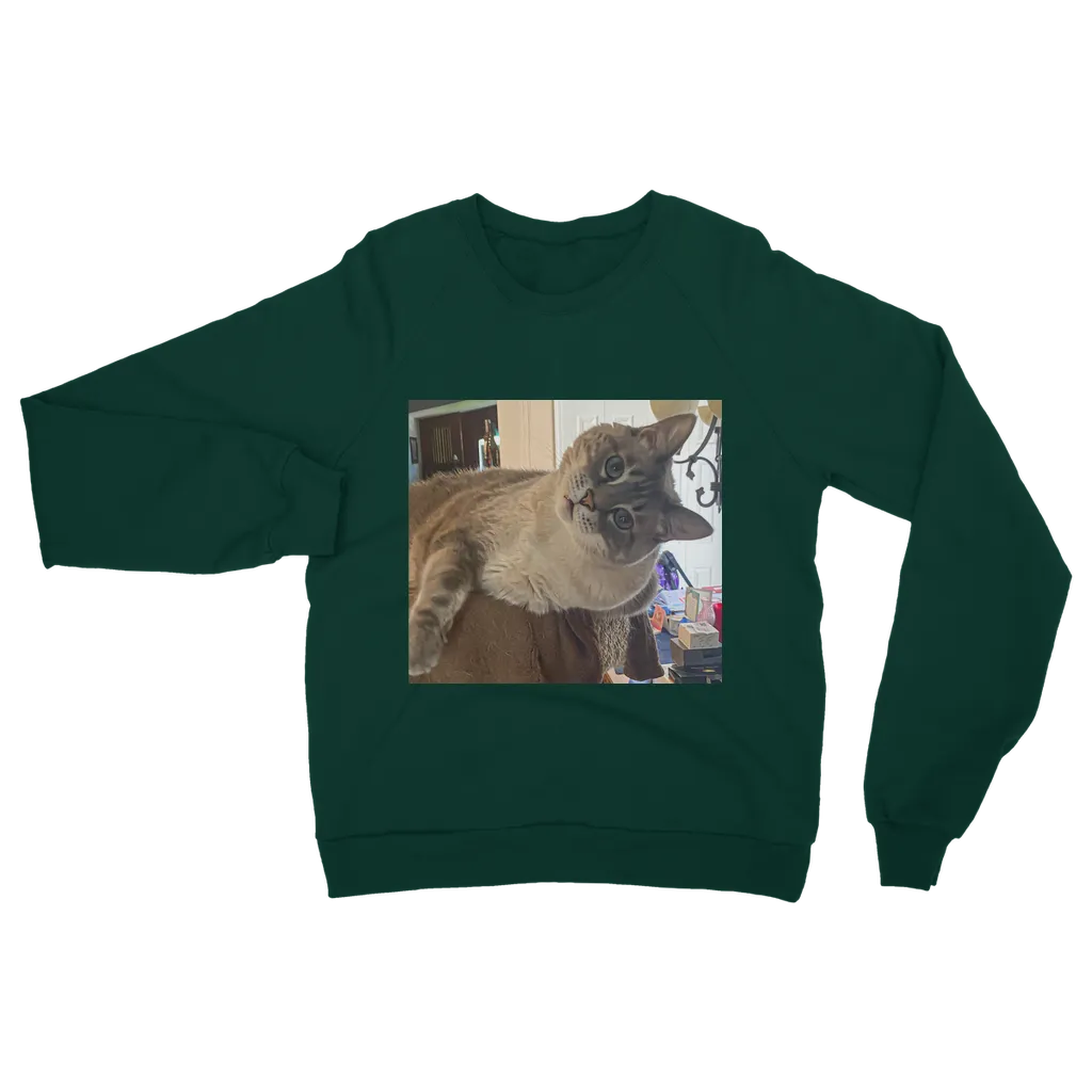 Adult Sweatshirt Unisex - Siamese Cat - Rescue Pets - Chena