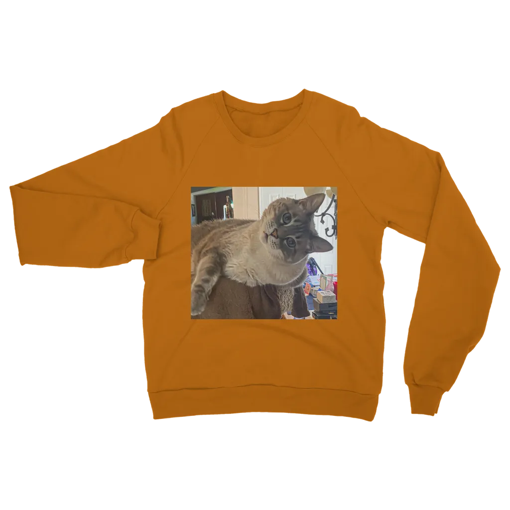 Adult Sweatshirt Unisex - Siamese Cat - Rescue Pets - Chena