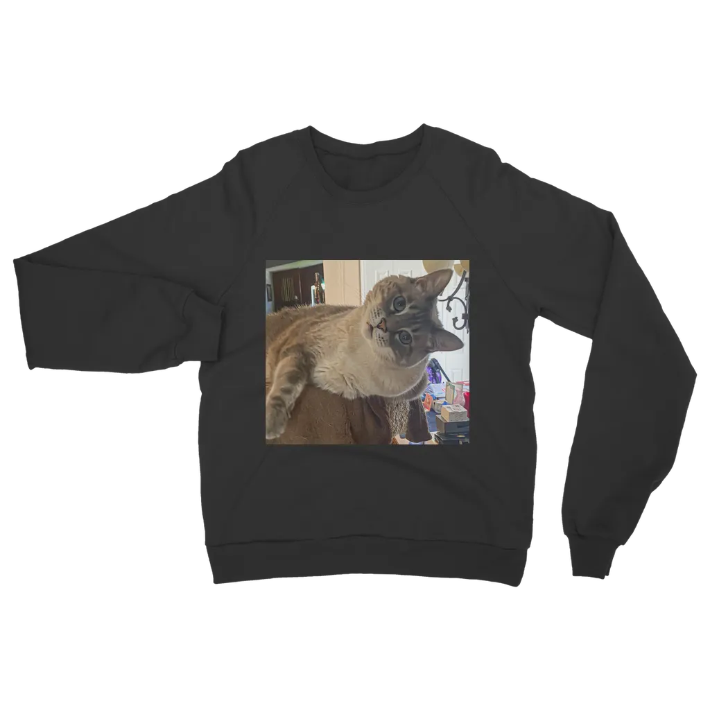 Adult Sweatshirt Unisex - Siamese Cat - Rescue Pets - Chena