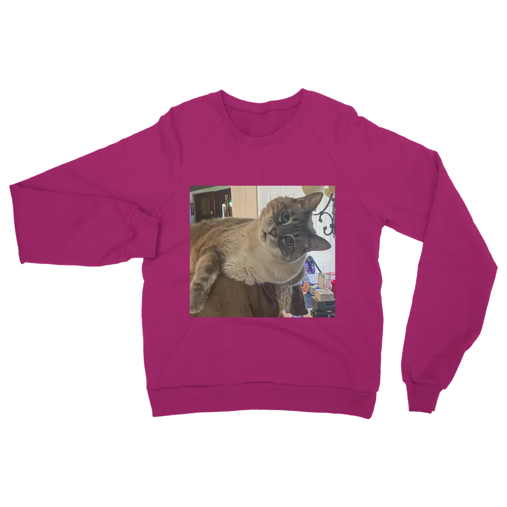 Adult Sweatshirt Unisex - Siamese Cat - Rescue Pets - Chena