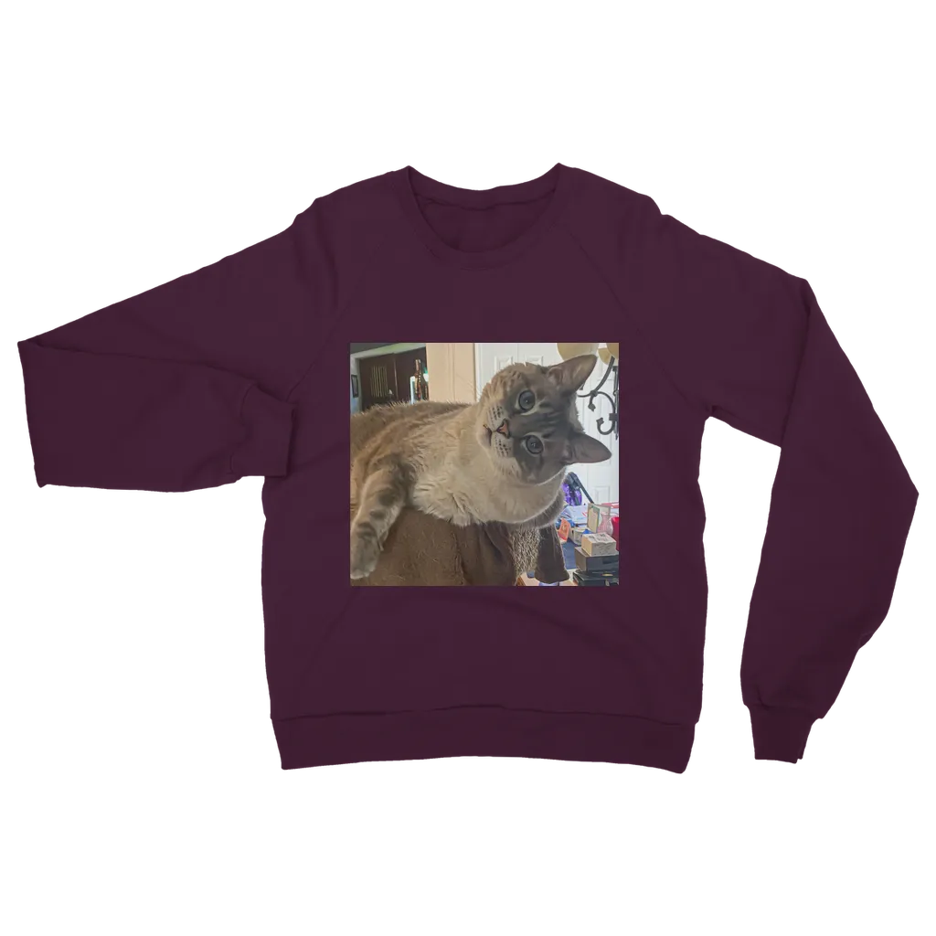 Adult Sweatshirt Unisex - Siamese Cat - Rescue Pets - Chena