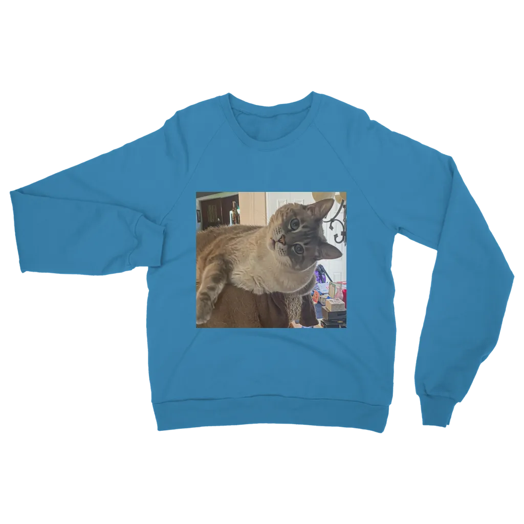 Adult Sweatshirt Unisex - Siamese Cat - Rescue Pets - Chena