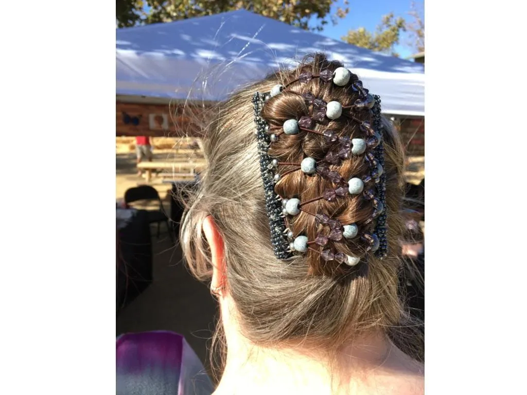 African Butterfly Wire Hair Clip - 11 Tong 416