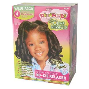 African Pride Dream Kids Olive Miracle No-Lye Relaxer Regular