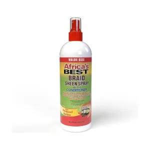 Africa's Best Braid Sheen Spray With Conditioner 473ml