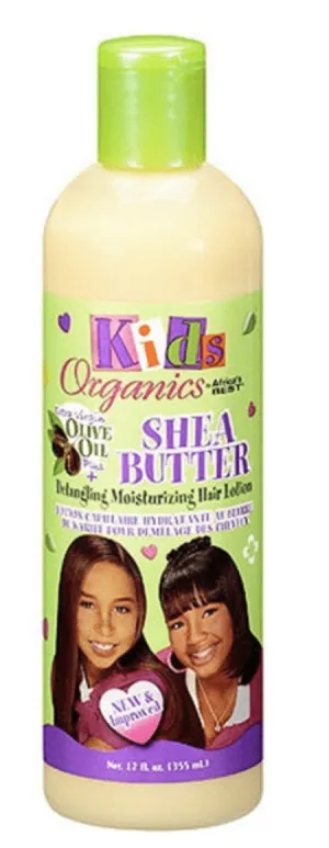 Africa's Best - Kids Organics - Lotion capillaire hydratante "shea butter" - 355ml