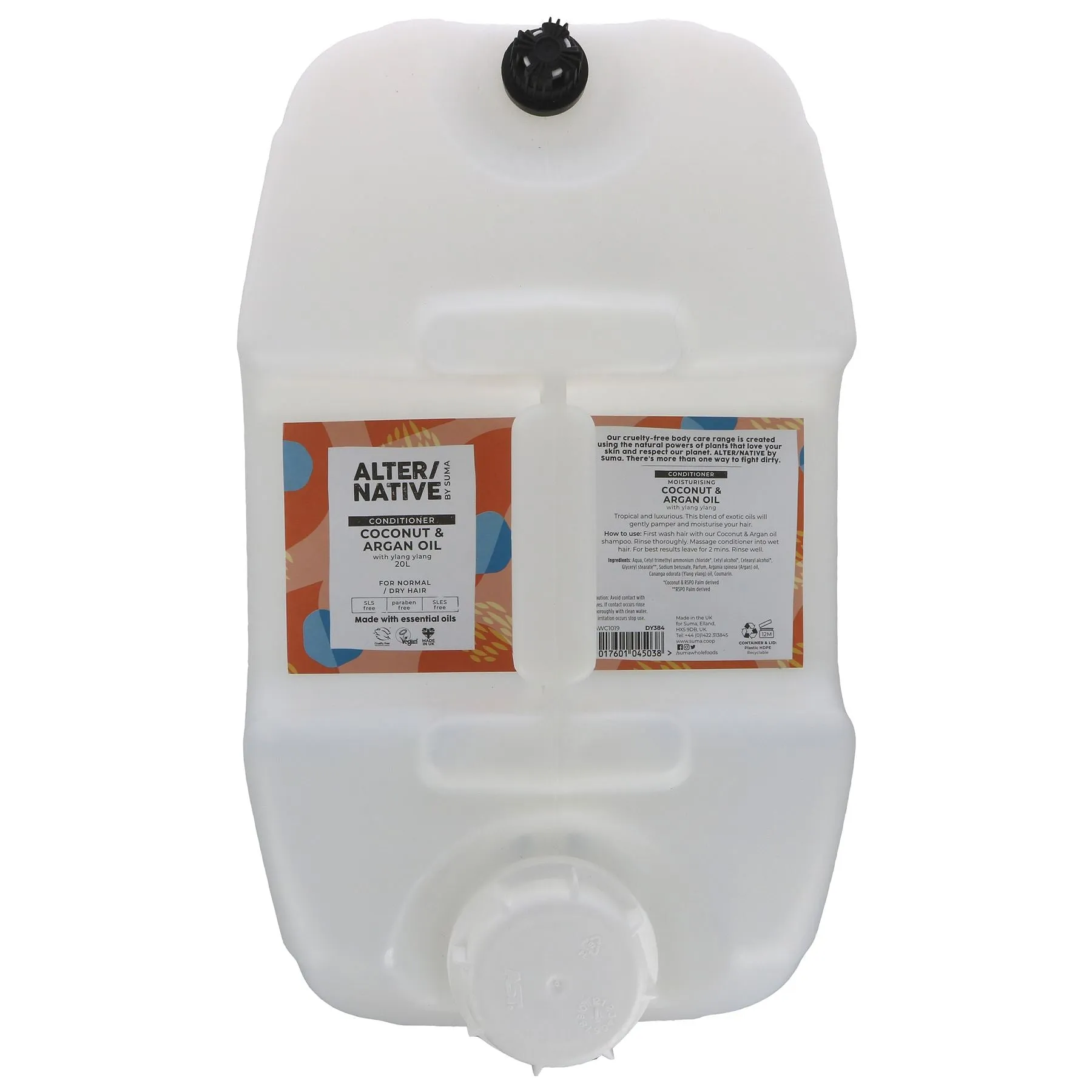 Alter/Native | Conditioner - Coconut & Argan - Normal/dry hair | 20l