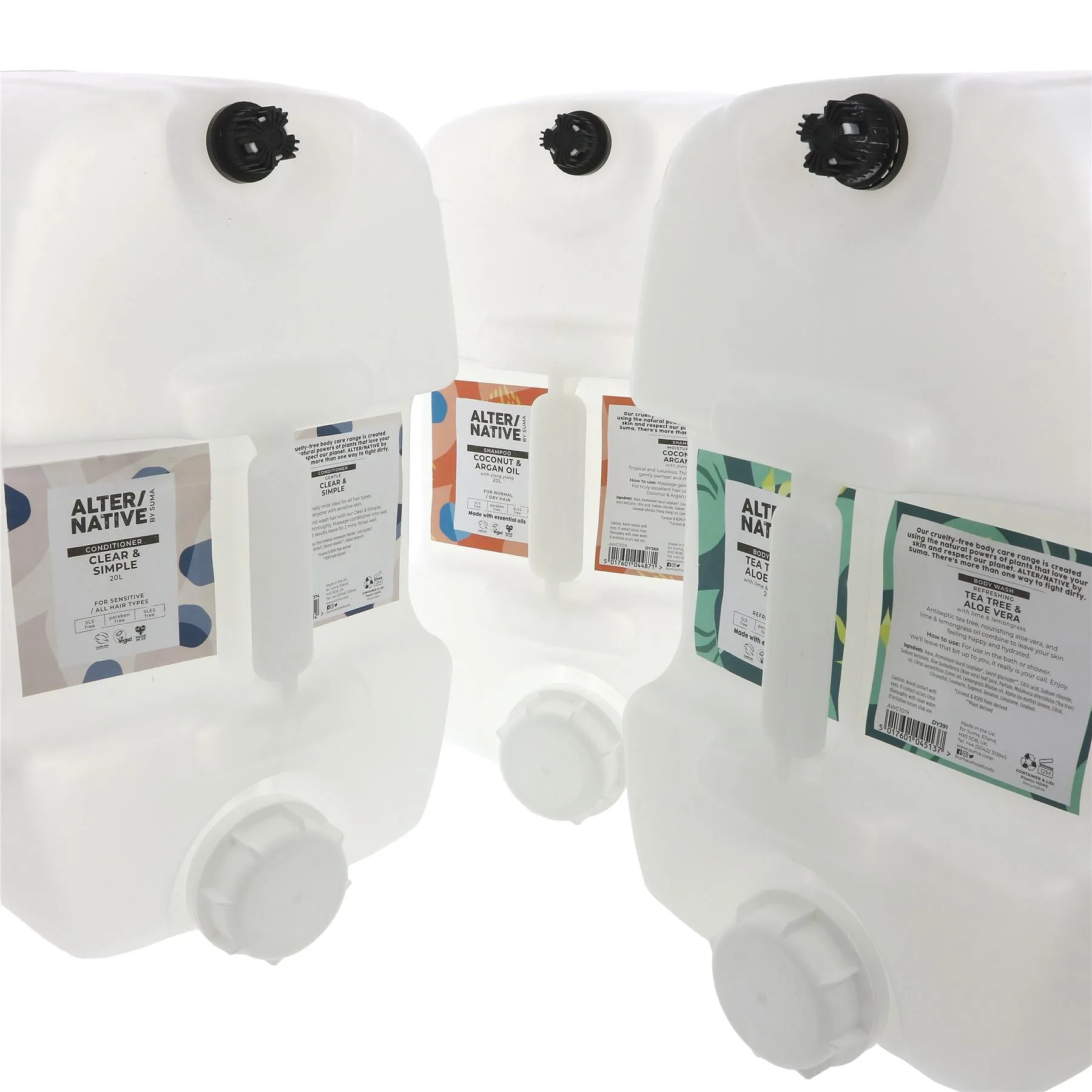 Alter/Native | Shampoo - Clear & Simple - Sensitive/for all hair types | 20l