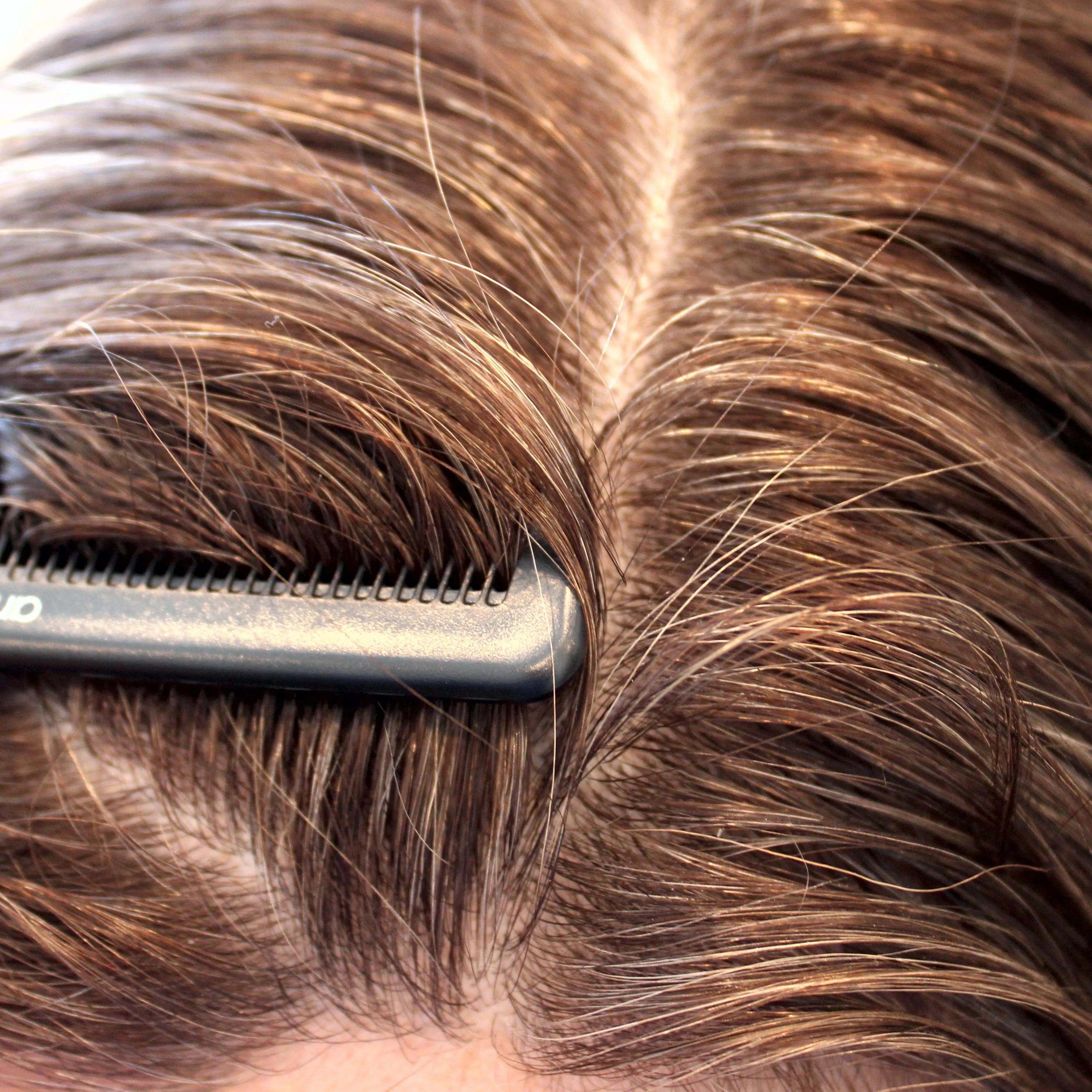 Amelia Beauty, 8.5in Black Plastic Pin Rat Tail Tease Comb, Made in USA, Professional Grade Hair Comb, Highlighting, Sectioning, Styling, Teasing Hair with Long Tail Tip, Wet or Dry, 8.5"x1", 2 Pack