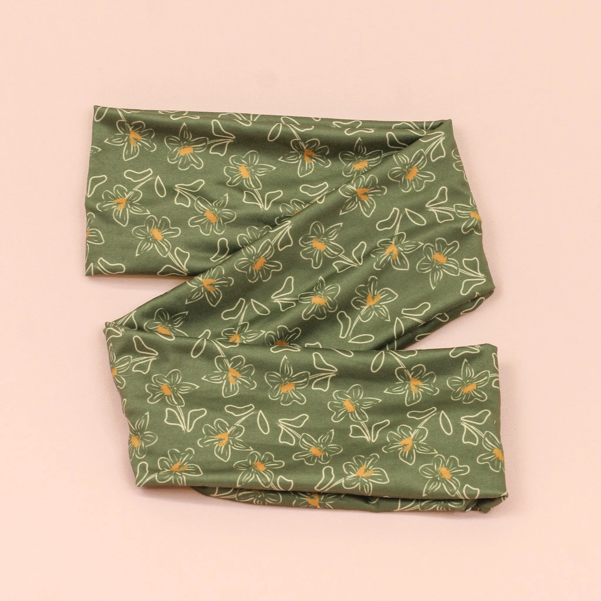 Anais Floral Wrap Headband